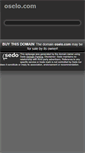 Mobile Screenshot of oselo.com